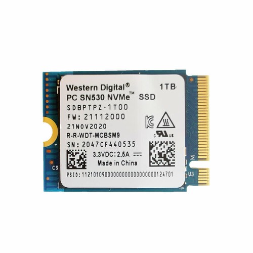 WD SN530 m.2 2230 SSD 1TB NVMe PCIe for Microsoft Surface Pro X Surface Laptop3 - Picture 2 of 8