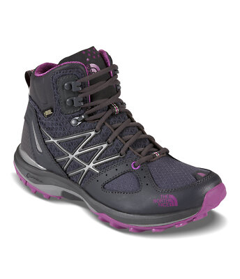 The North Face Damen Schatten Grau/Lila Ultra Fastpack GTX Wanderschuhe Größe 5