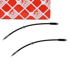 2x febi Bremsschlauch für FORD FIESTA 5 MK5 1.0-1.6 1.4/1.6 TDCi vorne 1437504