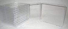 100 NEW HIGH QUALITY 10.4MM CD JEWEL CASES SMART DOUBLE BLACK TRAY, BL100/YL28