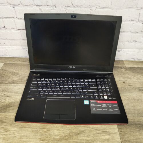 MSI GE62 Apache Gaming Laptop i7 6th Gen - Backlight Gone - For Parts - Picture 2 of 9
