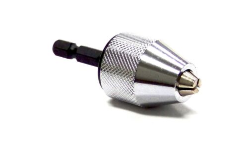 1/4 Zoll Sechskantschaft schlüsselloses Bohrfutter Schnellwechsel Bit Driver Konverter Adapter - Bild 2 von 3