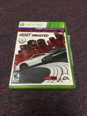 Need for Speed: Most Wanted (Xbox 360) Tested & Works Well! Ships Immediately!