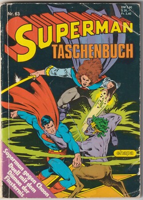   SUPERMAN TASCHENBUCH #63, Ehapa Verlag/DC Comics 1985 COMIC-TASCHENBUCH Z2-