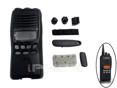 Njdkadey Custodia Anteriore Nera Per Riparazione Aftermarket Per TK3312 TK2317 TK3317 Accessorio Radio Portatile - Foto 4
