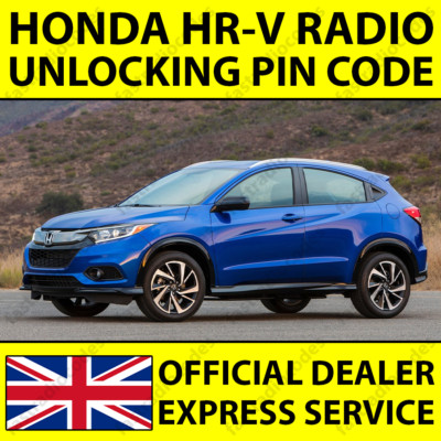  HONDA HR-V AUTORADIO NAVIGATION ENTSPERRUNG PIN CODE FÜR ALLE MODELLE 