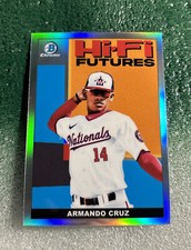 2022 Bowman Chrome HI-FI Futures ARMANDO CRUZ #HIFI-24 Washington Nationals