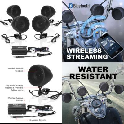 boss mcbk470b motorcycle speakers