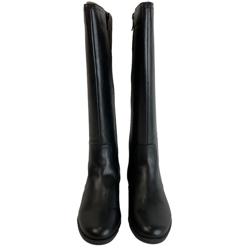 Easy Spirit Boots Womens Sz 8 Wide Black Leather Serhonda Comfort Knee high Nwob - Picture 3 of 12