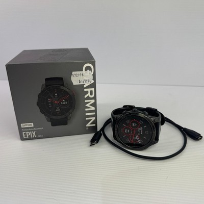 Garmin Epix (Gen 2) Sapphire Edition Premium Active AMOLED Touch GPS Smartwatch