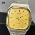 Seiko Chronos 7731-5130 Vintage 1984 [US Stock] 32mm Gold Men's Qz Watch *N.Mint