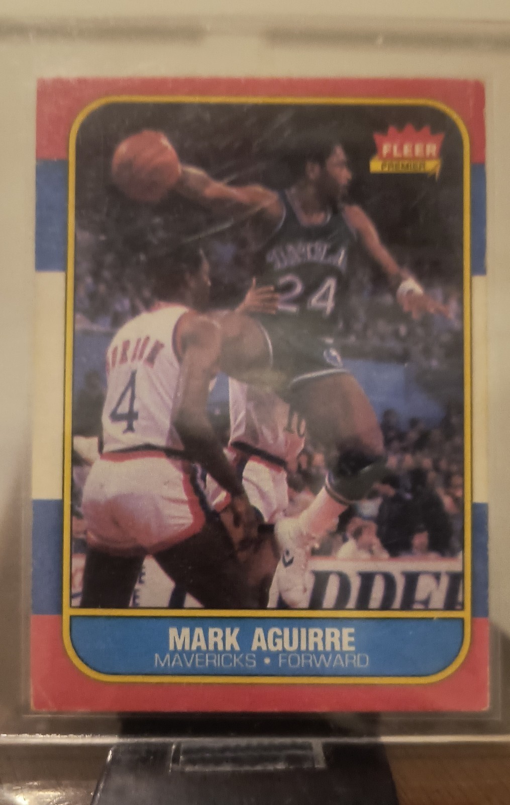 1986-87 Fleer - Mark Aguirre #3