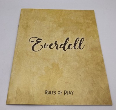 EVERDELL Board Game Replacement Official Parts INSTRUCTION MANUAL Rules of Play