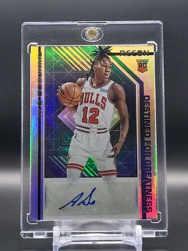 Ayo Dosunmu 2021-22 Recon Destined for Greatness Signatures Rookie Auto