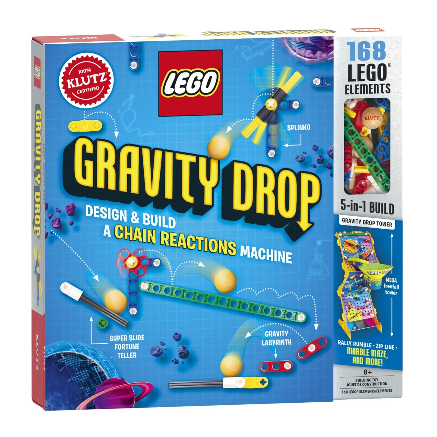 LEGO Chain Reactions 2: Gravity Drop by Editors of Klutz - Image 4