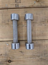 Ivanko Dumbbells Chrome 2x 3lb Each / 1.5kg Each Weights
