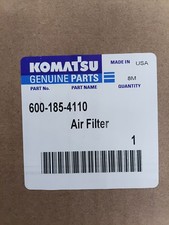 Komatsu Air Filter 600-185-4110 Genuine Parts Made in USA