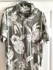 NWT 110 Tommy Bahama Men's Tropical Button Down Shirt Size Medium Rayon