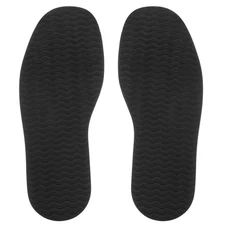 1Pair Shoe Rubber Full Sole Repair 4mm Thickness Replacement Bottom Black