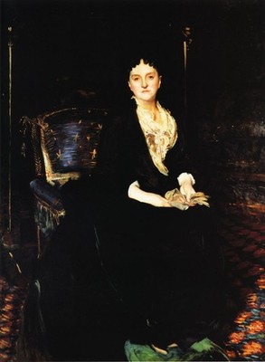 John Sargent Mrs William Henry Vanderbilt 1888 17''x 22'' Archival Art Print