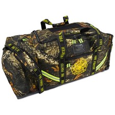 Lightning X Premium Camouflage 3XL Firefighter Step-In Gear Bag w/ Helmet Compar