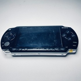 Sony PlayStation Portable PSP-1000 Console Black Video Game w/Battery Japan