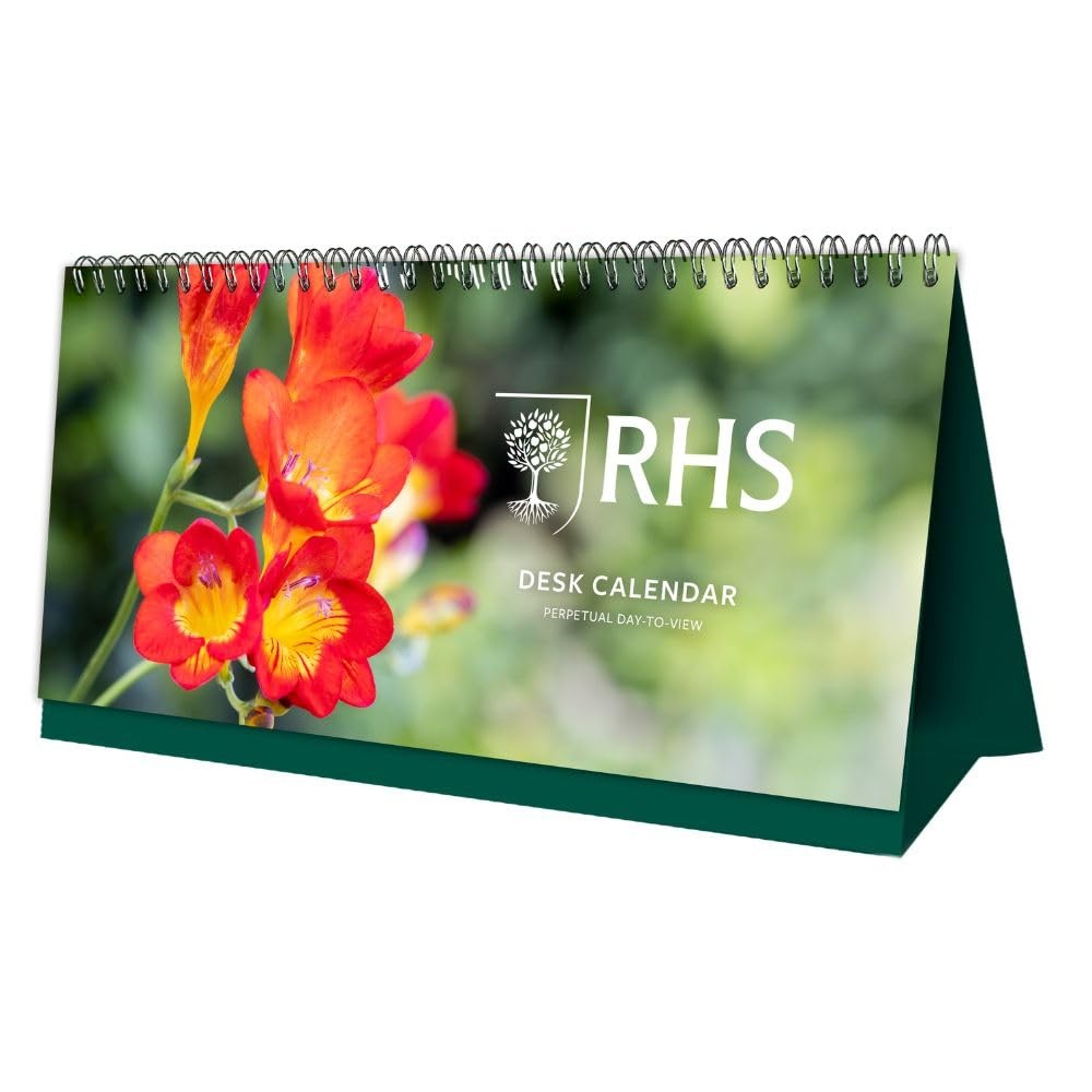 RHS Perpetual Easel Desk Calendar - Image 2
