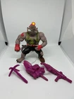 TMNT Vintage 1991 Teenage Mutant Ninja Turtles DIRTBAG & Complete Accessories