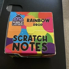150 Rainbow Scratch Art Mini Notes - Arts and Crafts Supplies, Fun & Colorful Sc