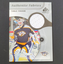 Upper Deck 2005-06 SP Game Used Authentic Fabrics Jersey Tomas Vokoun AF-TV