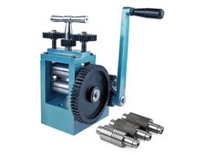 Jeweller'S Rolling Mill With 5 Rollers Combination Wire And Sheet Roller
