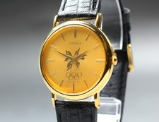 Montre Homme Vintage 1997 *NEUF* Seiko 7N21-8A00 Nagano Olympic 34mm Quartz J...