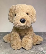 Aurora Golden Lab Dog Plush 12 Stuffed Animal Puppy Tan Soft Toy