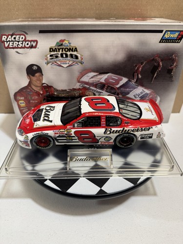 Dale Earnhardt Jr. 8 Budweiser Born On Date 2004 Daytona Win Raced 1:24 Diecast