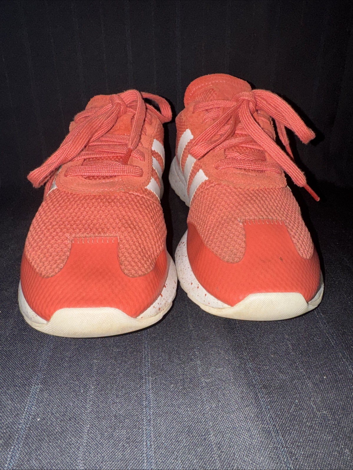 SAOLA Adidas CQ1969 Flashback Runner Sneakers Donna Corallo Salmone Taglia 7 5 7 1 2