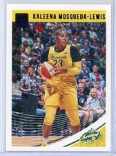 2019 Panini Donruss WNBA 14 Kaleena Mosqueda-Lewis Purple Press Proof 01/99