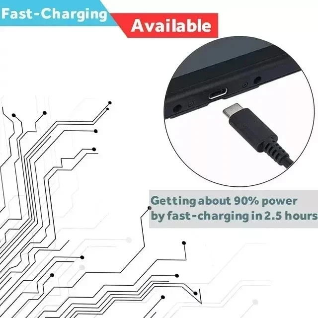 AC Adapter Power Supply for Nintendo Switch Wall & Travel Charger Plug Cord US