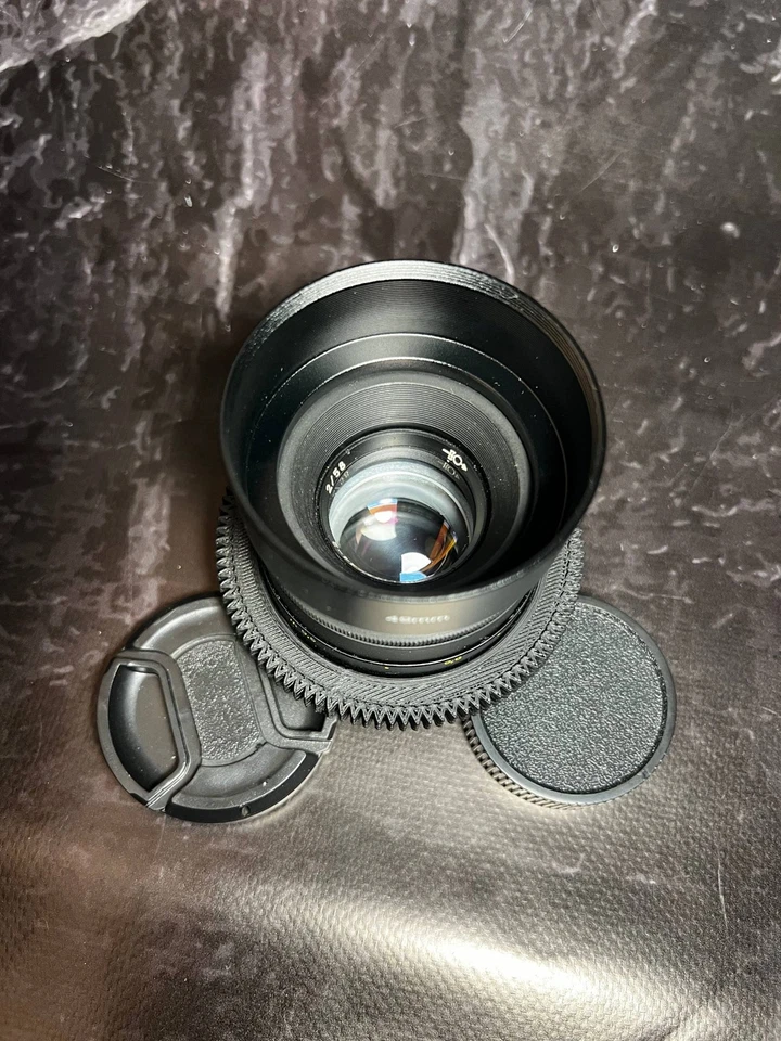 Lente fotográfica Helios 44-2 f2/58 mm montaje M42 para SONY Foto 3 de 4