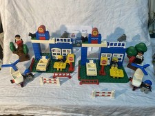2 x Lego Duplo Polizei (Police Station) 2683 vintage