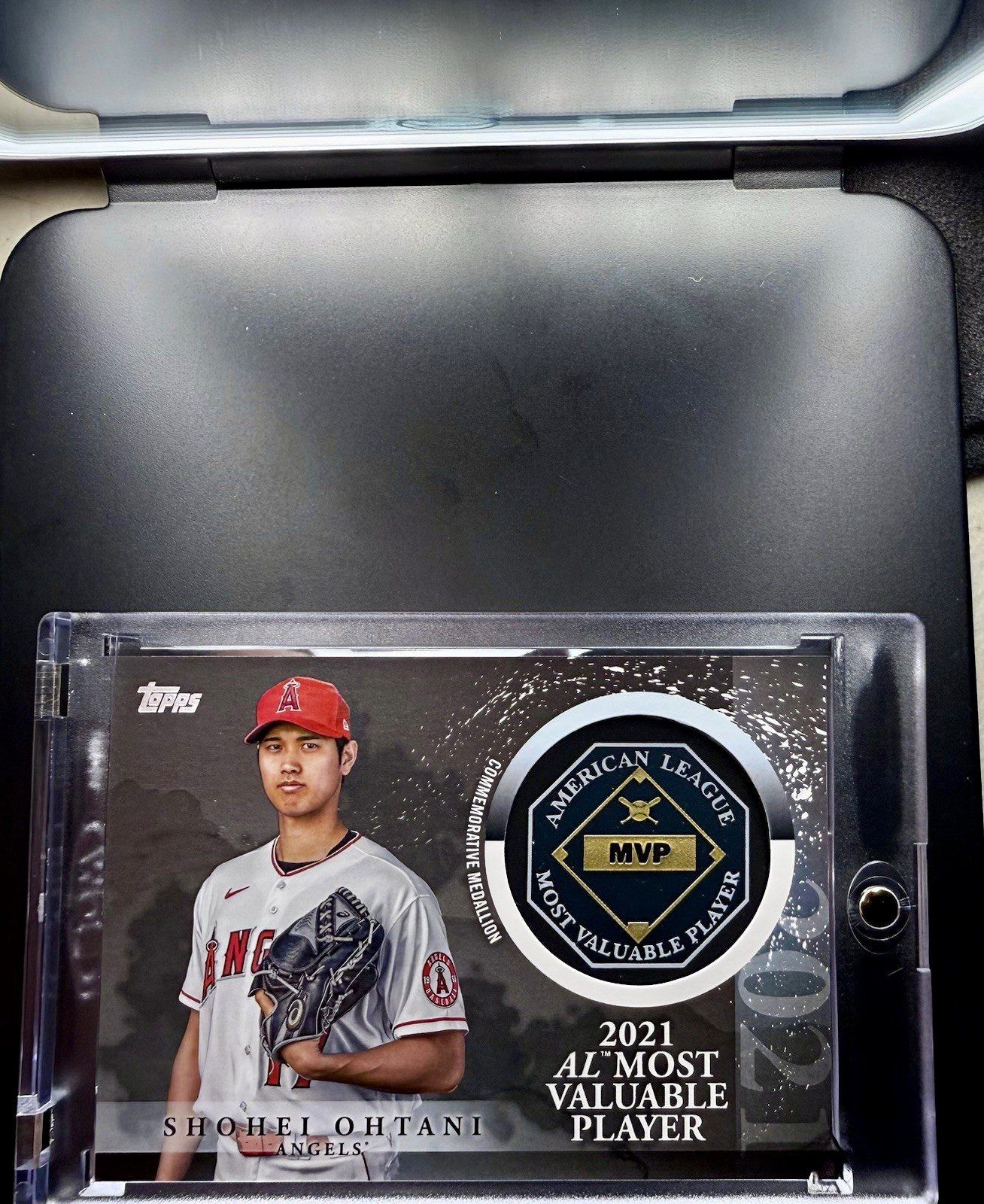 Shohei Ohtani #MVP-SO Baseball Cards 2023 Topps Update MVP Medallion trading card — raw and PSA graded price guide