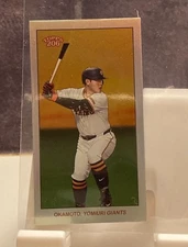 2024 Topps 206 NPB Kazuma Okamoto /8 Mini Tabaco Card Yomiuri Giants