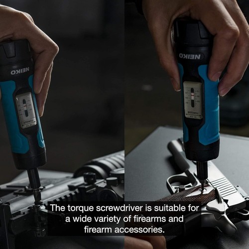 "Juego de destornilladores de llave dinamométrica de accionamiento Neiko 10574A 1/4"" | 1/4 pulgada, negro, azul" - Imagen 7 de 7