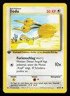 Doduo 48/102 Common 1st Edition GERMAN Base Set Pokémon Card
