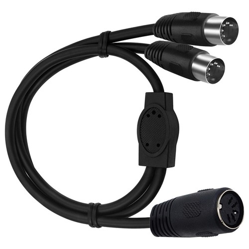 MIDI DIN 5-Pin Splitter Verlängerungskabel Y-Adapterkabel 1 Stück C9B42649