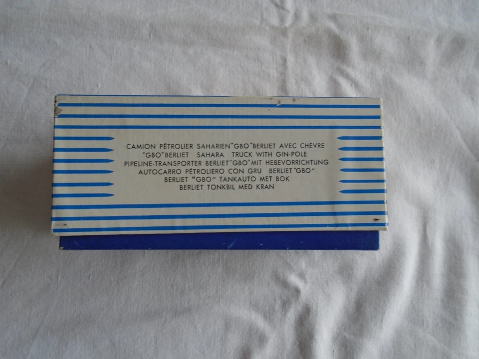 Dinky Supertoys Camion petolier saharien GBO Berliet - Photo 4/4