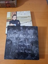 Laurie Anderson All the Things I Lost in the Flood Rizzoli Slipcase Art Book