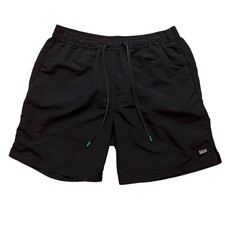 SAXX Shorts Mens Size M Cannonball 2N1 Lined Drawstring Performance Black