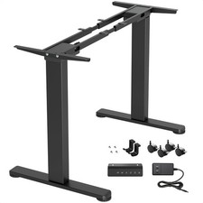 Dual Motor Standing Desk Frame, Electric Stand Up Desk Legs Frame Workstation...
