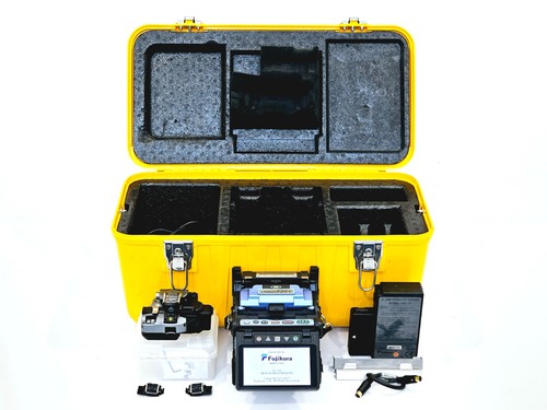 Serviced Fujikura 62S+ SM MM Core Alignment Fusion Splicer CT50 Cleaver ARC 1516