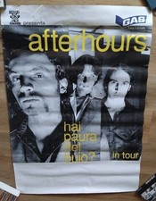 AFTERHOURS Hai Paura Del Buio? MANIFESTO ORIGINALE CONCERTO LIVE 69x95 POSTER